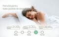 Saltea Green Future Super Ortopedica Argento Essential 160x200 cm, H 17 cm