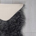 Covor Sheepskin Charcoal, Flair Rugs, 60 x 90 cm, poliester, gri