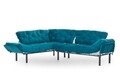 Coltar Nitta Corner, Futon, metal, verde petrol