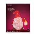 Decoratiune luminoasa pentru exterior Gnome kid, Lumineo, 40 LED-uri, 17x25x29 cm, multicolor