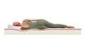 Saltea Performance 2 Memory 160x200 cm, H 19 cm- Fibra Siliconica