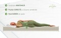 Saltea Ortopedica Green Future Blue Line 160x200 cm, H 18 cm
