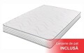 Saltea ortopedica Silver Memory 140x190x18 cm cu lenjerie de pat inclusa