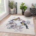 Covor Birds, Oyo Concept, 80x140 cm, poliester, multicolor