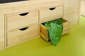 Pat multifunctional dublu, 160x200 cm, Claas, Inter Link, lemn, natur