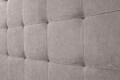 Pat matrimonial, Stockholm, Dots E, 160x200 cm, saltea tip Pocket, topper memory, Taupe