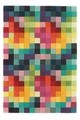 Covor Patch Bedora, 120x170 cm, 100% lana, multicolor, finisat manual