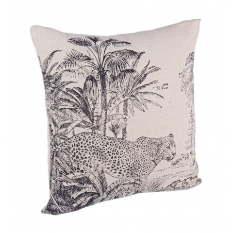 Perna decorativa, Leopard, Bizzotto, poliester, 45x45 cm