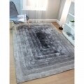 Covor Verge Ridge Black/Grey 160X230