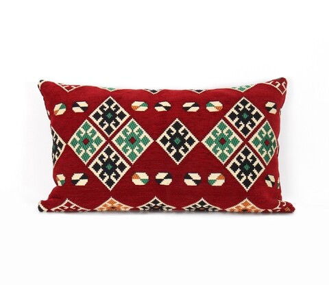 Perna decorativa Lidya, Lorence home, 58x33 cm, policoton, multicolor