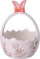 Cosulet pentru oua Bunny, 12.3x17.5 cm, dolomita, multicolor