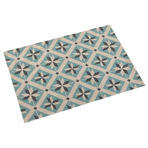 Suport pentru farfurie Mosaic Star, Versa, 36x48 cm, poliester, multicolor