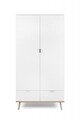 Dulap, Finori, Goteborg 61, 90x 180 x 55 cm, PAL/MDF, sonoma/alb