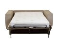 Canapea extensibila, Toscana Divano Letto, 95x188x87 cm, 2 locuri, Bej