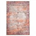 Covor Vintage Beige Orange, Floorita, 120 x 180 cm, 70% poliester chenille, 30% bumbac chenille, portocaliu