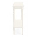 Consola, Amabel Rectangular, Bizzotto, 81x30x81 cm, lemn de pin