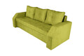 Canapea extensibila Marbella 230x93x77 cm, cu lada de depozitare, verde