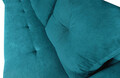 Canapea extensibila Marbella 230x93x77 cm, cu lada de depozitare, albastru turcoaz