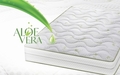 Saltea ortopedica Aloe Vera PLUS Dual Confort, 120x190x30cm, Memory 4 cm, 7 zone de confort, reversibila, fermitate medie