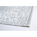 Covor cu doua fete, Ansedonia White-Grey, Bizzotto, 150x210 cm