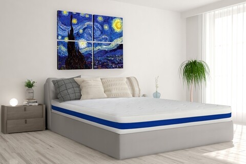 Saltea Silver Care Memory Pocket 7 Zone 80x190 cm, H 25 cm