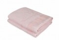 Set 2 prosoape de baie 90x150 cm, 100% bumbac, Soft Kiss, Corona Pink