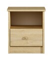 Mobilier Dormitor Luka Natur, Bedora, 1 pat, 1 dulap,1 comoda, 2 noptiere