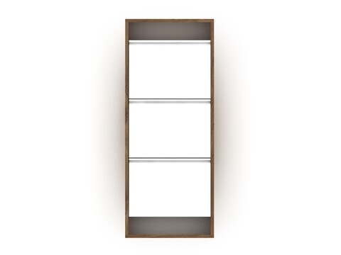 Pantofar Rafevi Hide, 50 x 15 x 124 cm, PAL/metal, walnut