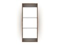 Pantofar Rafevi Hide, 50 x 15 x 124 cm, PAL/metal, walnut