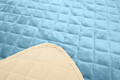 Cuvertura matlasata cocolino, Alcam, Bleu Ciel, 210x220 cm