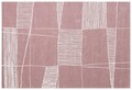 Covor Eko rezistent, PM 03 - Rose, White, 55% poliester, 45% bumbac,  135 x 200 cm