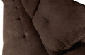 Canapea extensibila Marbella 230x93x77 cm, cu lada de depozitare, maro