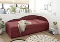 Canapea divan, Laura Berry, 75 x 95 x 201 cm, Rosu