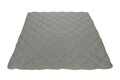 Pilota Alcam Damasc Grey 180x200 cm, umplutura cu bambus, 300 g/mp