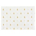 Suport pentru farfurie Shiny tree, Decomex, 35x50 cm, bumbac, auriu