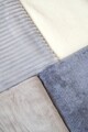 Patura Mistral Flannel plaid combo, Bold Stripes, 130x170 cm, 100% poliester, gri