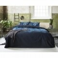 Lenjerie de pat dubla Blue Morning - Primavera Deluxe, Royal Textile, 3 piese, 240 x 260 cm, 100% bumbac, multicolor