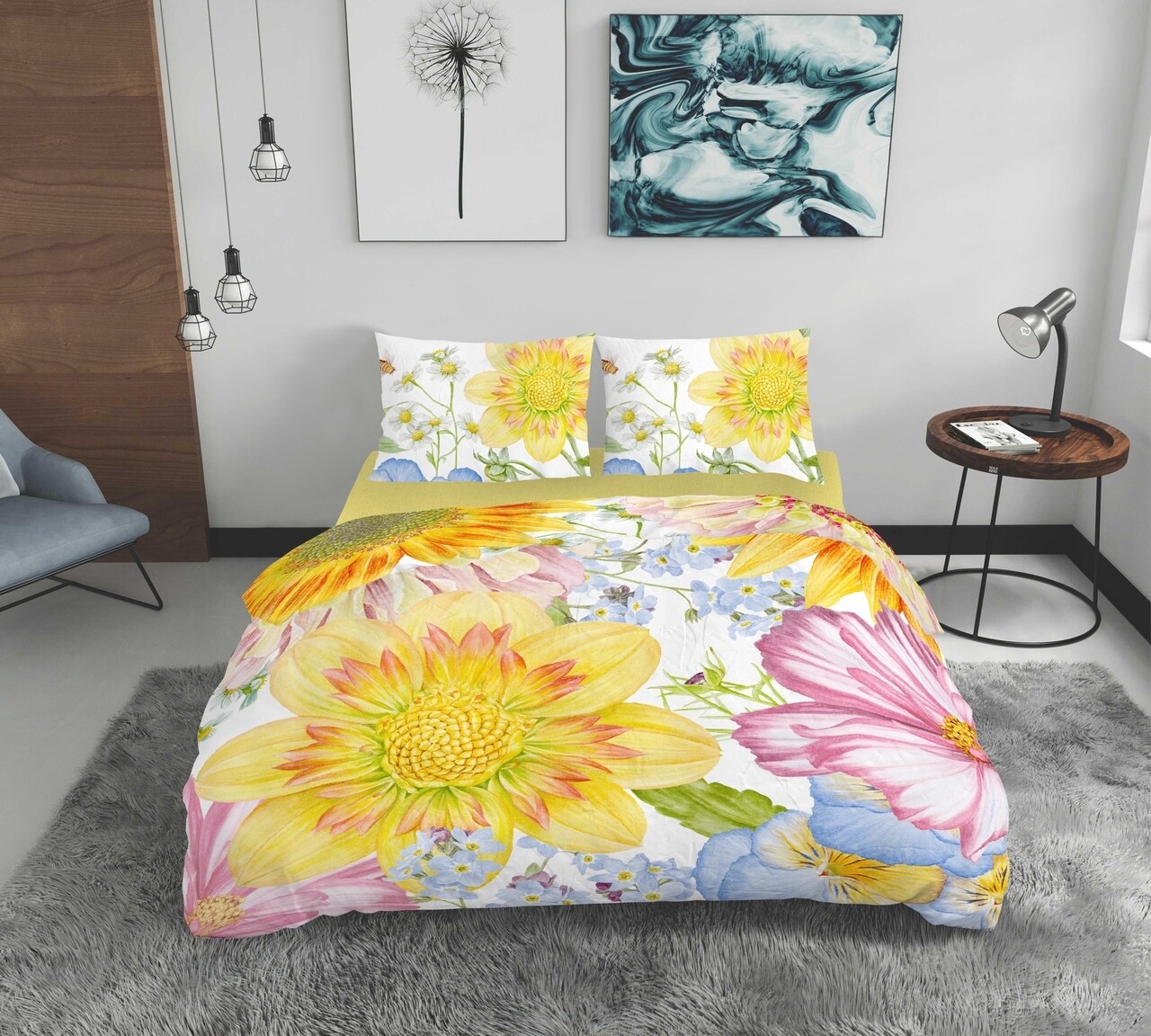 toilet rival seller Lenjerie de pat dubla, Charming, 4 piese, 180x200, 100% bumbac, multicolor - green-future.ro toilet rival seller Lenjerie de pat dubla, Charming, 4 piese, 180x200, 100% bumbac, multicolor - green-future.ro