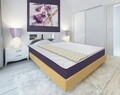 Topper saltea Green Future, Lavanda Therapy Memory 7 zone de confort 120x190 cm, 5 cm