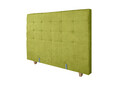 Pat matrimonial, Stockholm, Dots E, 160x200 cm, saltea tip Pocket, topper memory, Verde