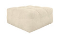 Pouf Bellezza 90x90x43 cm, Ivory