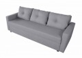 Canapea Extensibila Firenze Lux Grey 218x85x85cm + lada de depozitare, gri