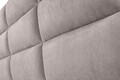 Pat matrimonial, Stockholm, Harmony E, 140x200 cm, saltea tip Pocket, topper memory, Taupe