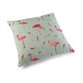 Perna decorativa Flamingo, Versa, 45x45 cm, poliester