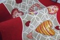 Covor pentru bucatarie, Olivio Tappeti, Carpet Queen 2, Love, 55 x 270 cm, 80% bumbac, 20% poliester, multicolor