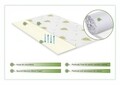 Topper saltea Green Future Aloe Vera Free Air Memory 80x200 cm, H 3 cm