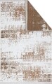 Covor Eko rezistent, NK 01 - Beige, Brown, 100% poliester,  115 x 180 cm