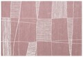 Covor Eko rezistent, PM 03 - Rose, White, 55% poliester, 45% bumbac,  120 x 180 cm