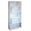 Biblioteca FLY170090, Gauge Concept, 140x22x180 cm, PAL, alb