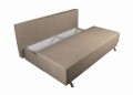 Canapea extensibila Roma Lux Beige 205x90x86 cm + lada de depozitare, bej